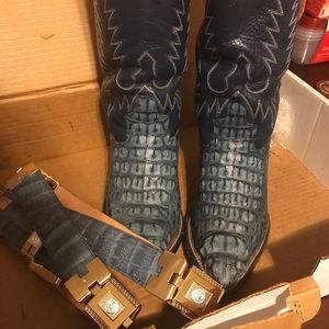 Authentic Alligator cowboy boots